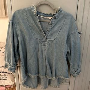 Anthropologie jean shirt